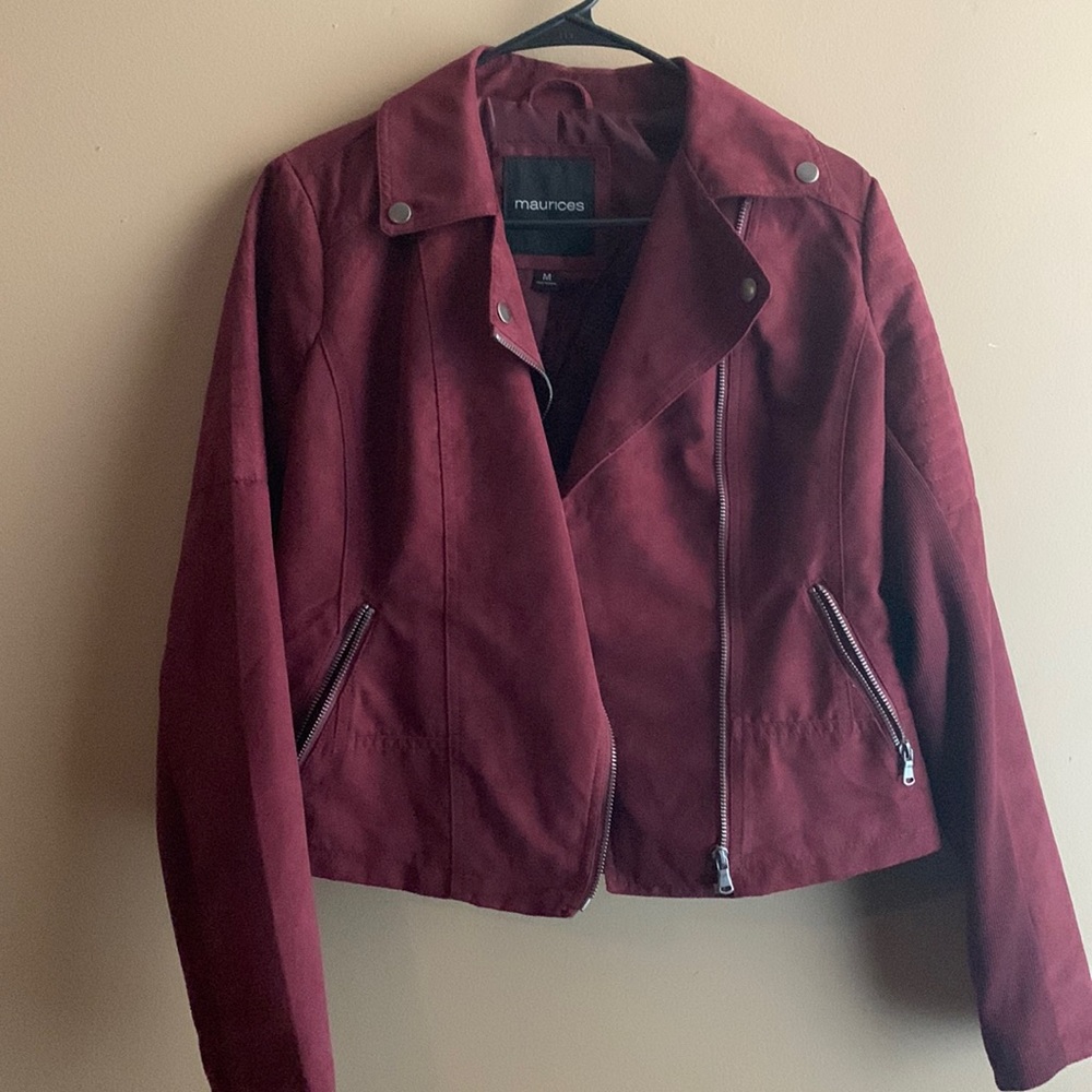 Motorcycle style jacket from Maurice’s,